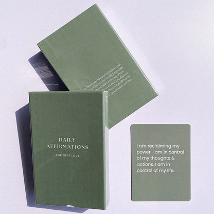 Motivational Positive, Self Love, Gratitude and Affirmation Cards