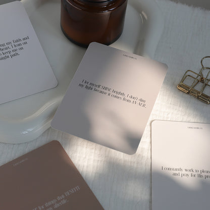 Motivational Positive, Self Love, Gratitude and Affirmation Cards