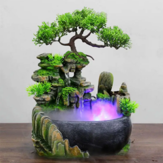 Stunning Zen Meditation Relaxation Tabletop Waterfall